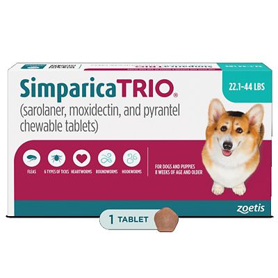 Image showing  Trio Chewable Tablets for Dogs