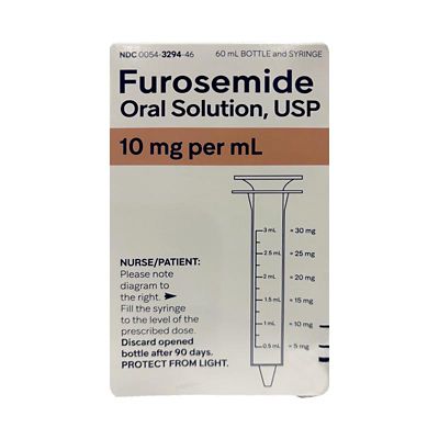Image showing Furosemide Oral Solution, 10 mg/mL, 60 mL