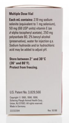 Image showing  Selenium and Vitamin Supplement Injection, 100 mL