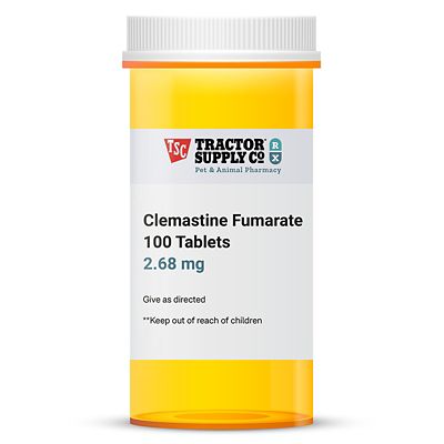 Clemastine Fumarate Tablets, 2.68 mg, 100 ct.