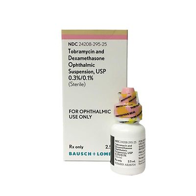 Tobramycin 0.3% and Dexamethasone 0.1% Ophthalmic Suspension