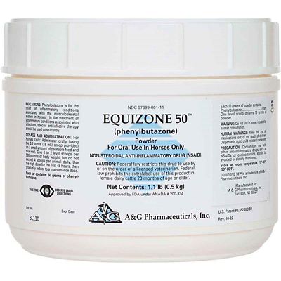 Image showing  Equizone 50 (Phenylbutazone) Powder