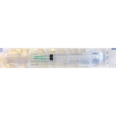 Image showing Disposable Syringe Luer Lock with Needle, 3 mL