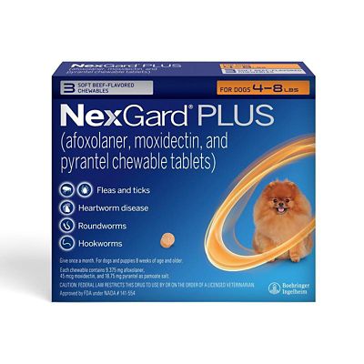 Image showing  PLUS Flea, Tick & Worm Treatment Chewables for Dogs