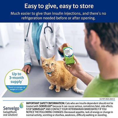 Image showing  (Velagliflozin) Oral Solution for Cats, 15 mg/mL