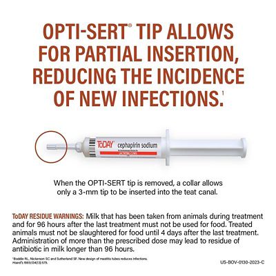 Image showing  Mastitis Treatment for Lactating Cows, 10 mL, 12 ct.