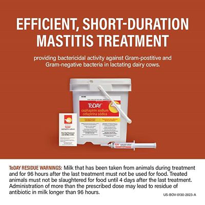 Image showing  Mastitis Treatment for Lactating Cows, 10 mL, 12 ct.