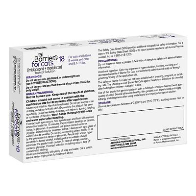 Image showing  (Imidacloprid and Moxidectin) Topical Solution for Cats