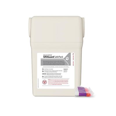 Image showing  VetRx U-100 UltiGuard Safe Pack Insulin Syringes, 100 ct.
