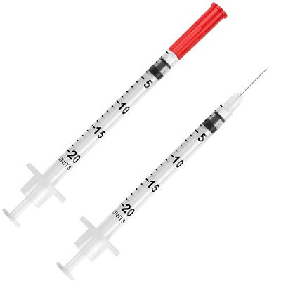 Image showing  VetRx U-40 UltiGuard Safe Pack Insulin Syringes, 100 ct.