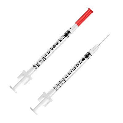 Image showing  VetRx U-40 UltiGuard Safe Pack Insulin Syringes, 100 ct.