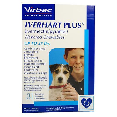 Iverhart Plus Flavored Chewables for Dogs
