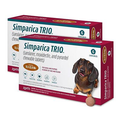 Image showing  Trio Chewable Tablets for Dogs
