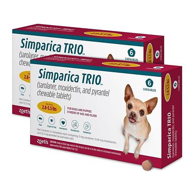Image showing  Trio Chewable Tablets for Dogs
