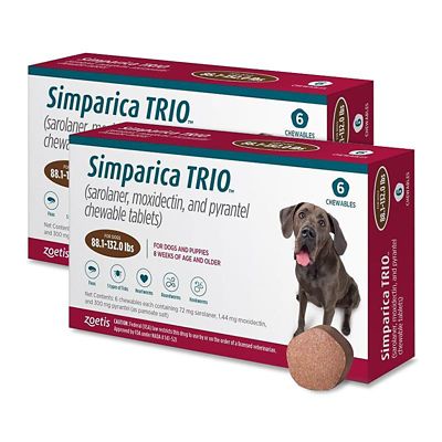 Image showing  Trio Chewable Tablets for Dogs