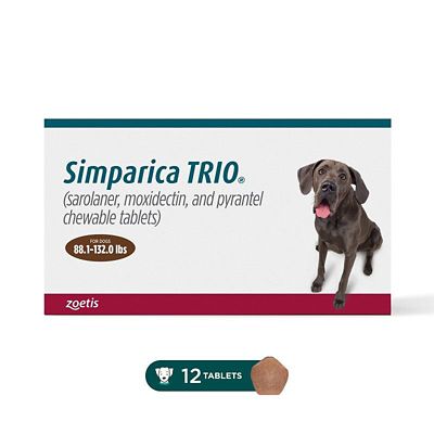 Image showing  Trio Chewable Tablets for Dogs