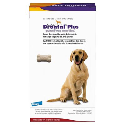 Image showing  Plus Dewormer Taste Tablet for Dogs