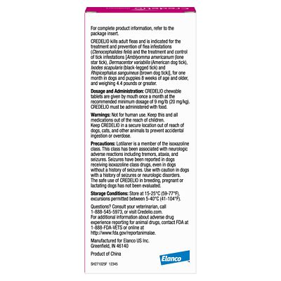 Image showing  Flea and Tick Chewable Tablets for Dogs and Puppies