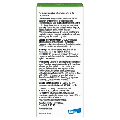 Image showing  Flea and Tick Chewable Tablets for Dogs and Puppies