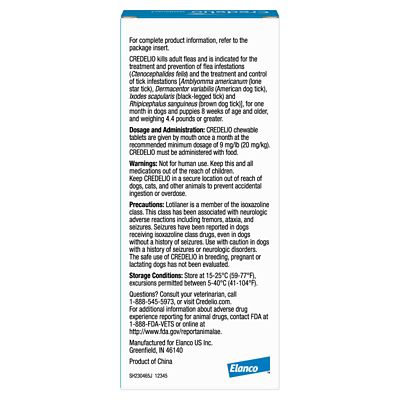 Image showing  Flea and Tick Chewable Tablets for Dogs and Puppies