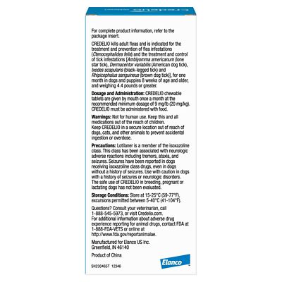 Image showing  Flea and Tick Chewable Tablets for Dogs and Puppies