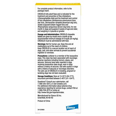 Image showing  Flea and Tick Chewable Tablets for Dogs and Puppies