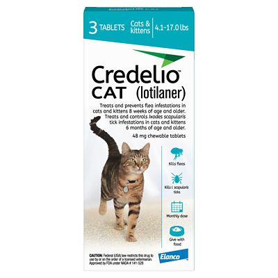 Image showing  Flea and Tick Chewable Tablets for Cats