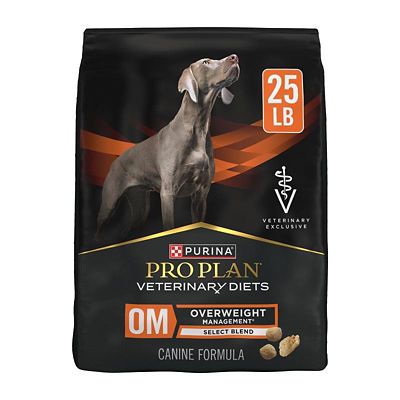 Purina Pro Plan Veterinary Diets Adult OM Select Blend Overweight Management Formula Dry Dog Food