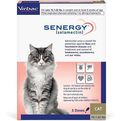 Senergy (Selamectin) Topical for Cats
