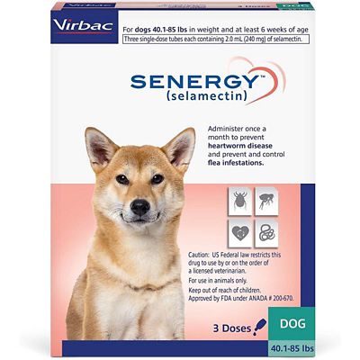 Senergy (Selamectin) Topical for Dogs