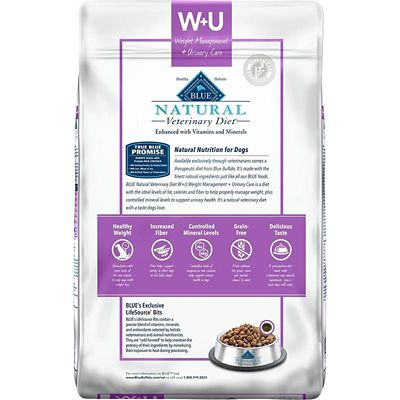 Image showing  W+U Weight Management and Urinary Care Dry Dog Food