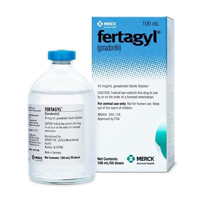 Fertagyl (Gonadorelin) Injection, 43 mcg/mL