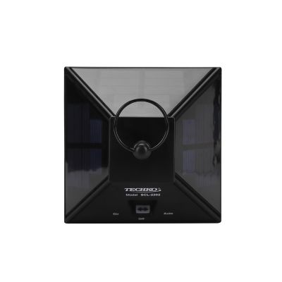 Image showing 9 th Techko Solar Candle Vintage Hanging Lantern