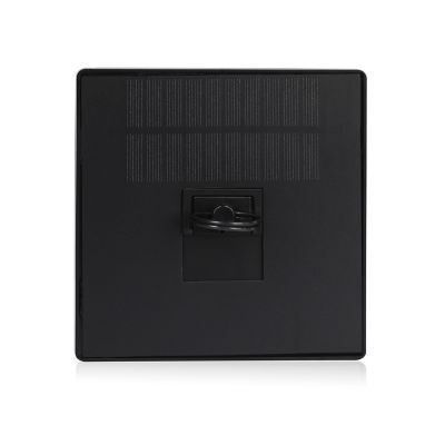 Image showing 8 th Techko Solar Modern Candle Lantern - Large with Hanging Hook