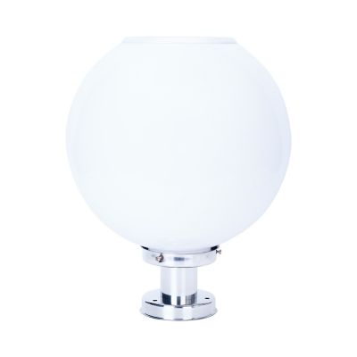 Image showing  Solar Sphere Pillar Light with Remote