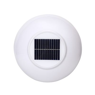 Image showing 8 th Techko Solar Sphere Pillar Light with Remote