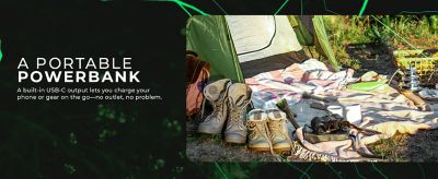 Image showing 8 th Kodiak Krown Rch 20K Lumen Tactical FL with Power Bank