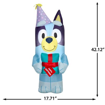 Image showing 5 th Gemmy Airblown - Birthday Bluey, G-335068