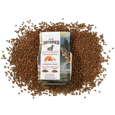 Image showing 8 th 4health Untamed All Life Stages Ocean Harvest Salmon and Whitefish Recipe Dry Dog Food