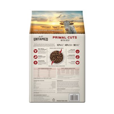 Image showing  All Life Stages Primal Cuts with Beef Recipe Dry Dog Food