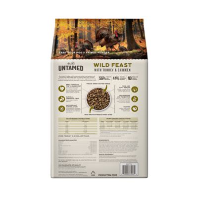 Image showing  All Life Stages Wild Feast with Turkey and Chicken Recipe Dry Dog Food
