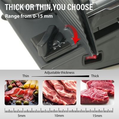 Image showing  7.5 in. Food Slicer, Black