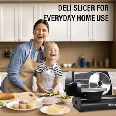 Image showing  7.5 in. Food Slicer, Black