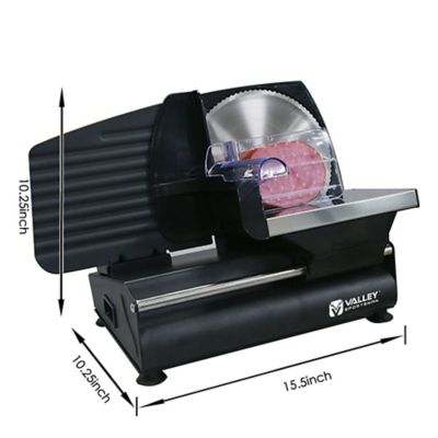 Image showing 8 th Valley Sportsman 7.5 in. Food Slicer, Black