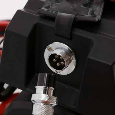 Image showing  Polestar 10000 lb. Electric Winch with Wired Remote-Synthetic Rope, 1/3 in. x 82 ft.