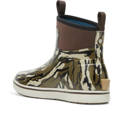 Image showing 1 th LaCrosse Footwear Men's Alpha Deck Boot 6 in. Mossy Oak Original Bottomland Rubber Boots