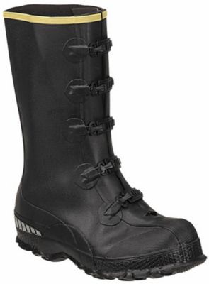 Image showing  ZXT Buckle Wedge High Waterproof Overshoes, 14 in., Black