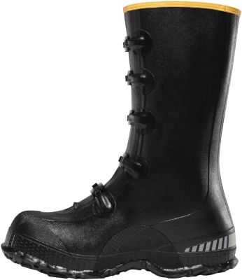 Image showing  ZXT Buckle Wedge High Waterproof Overshoes, 14 in., Black