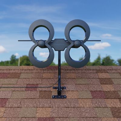 Image showing  ClearStream 4MAX Indoor/Outdoor Multi-Directional TV Antenna, 70 Plus Mile Range, UHD 4K, NEXTGEN TV, 20in. Mast