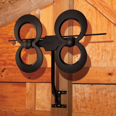Image showing  ClearStream 4MAX Indoor/Outdoor Multi-Directional TV Antenna, 70 Plus Mile Range, UHD 4K, NEXTGEN TV, 20in. Mast